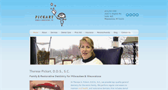 Desktop Screenshot of pickartdental.com